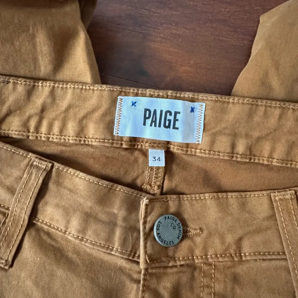 PAIGE Denim Normandie Straight Jeans Sz 34
